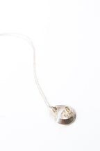 Minimalist Sterling Silver Shell Necklace