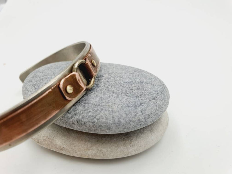 Buckle & belt cuff bracelet