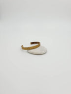 Heavy 3mm Solid Brass Cuff - Hand-Forged & Hammered Unisex Bangle