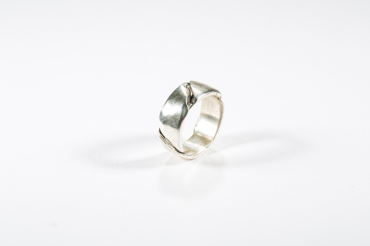 Desert  minimal Cracks Ring