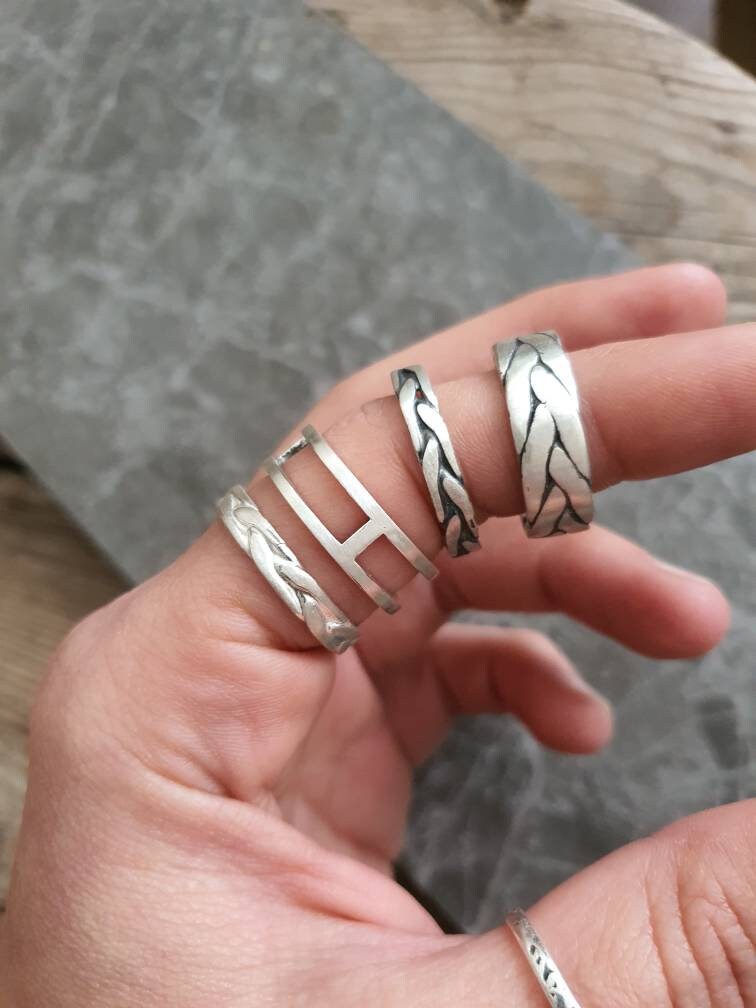 Thick Braided Viking Band