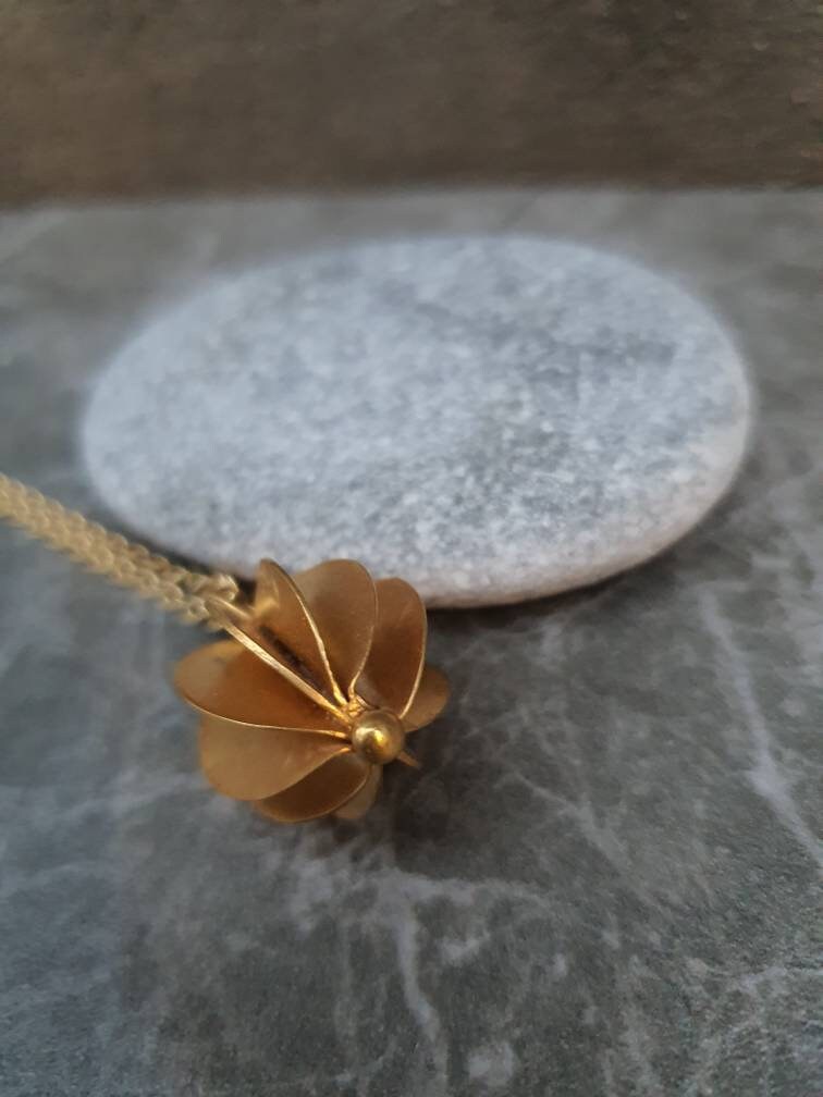 Geometric Sphere Necklace - Handcrafted 3D Ball Pendant for Men & Women