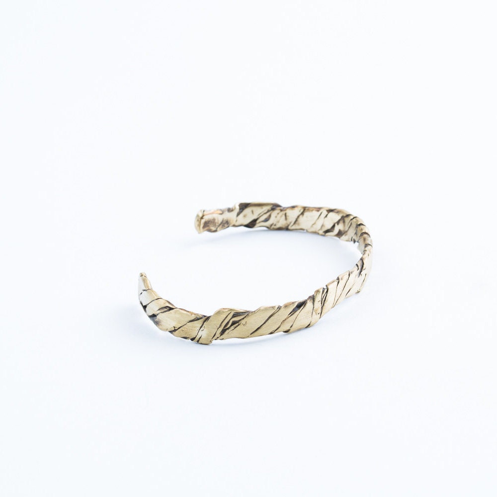 Desert-Inspired Oxidized Sterling Silver Cuff | Handcrafted 925 Unisex Bangle