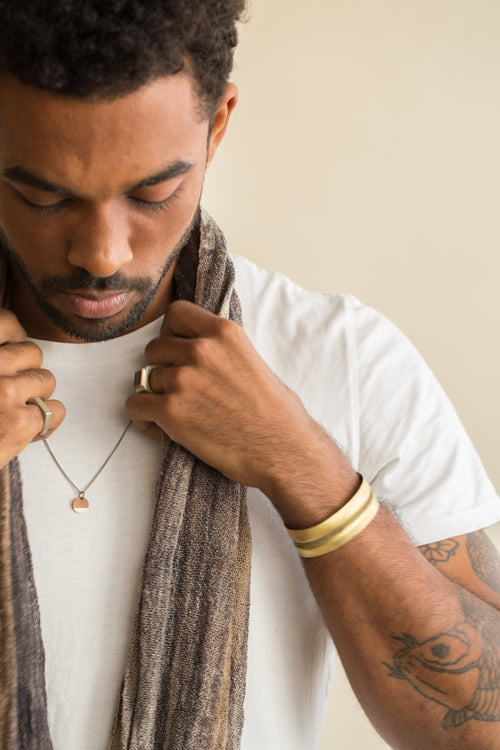 Artisan Hand-Folded Unisex cuff Bracelet