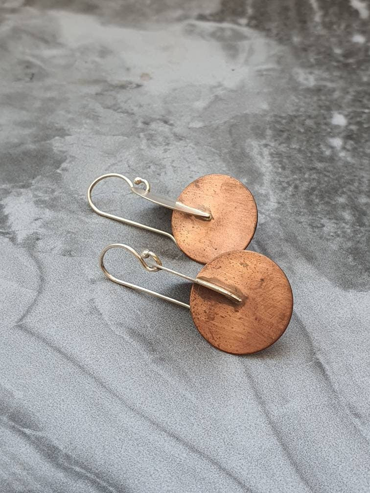 Double Disc earrings