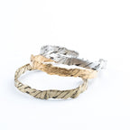 Desert-Inspired Oxidized Sterling Silver Cuff | Handcrafted 925 Unisex Bangle