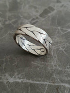 Thick Braided Viking Band