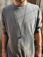 Geometric Sphere Necklace - Handcrafted 3D Ball Pendant for Men & Women