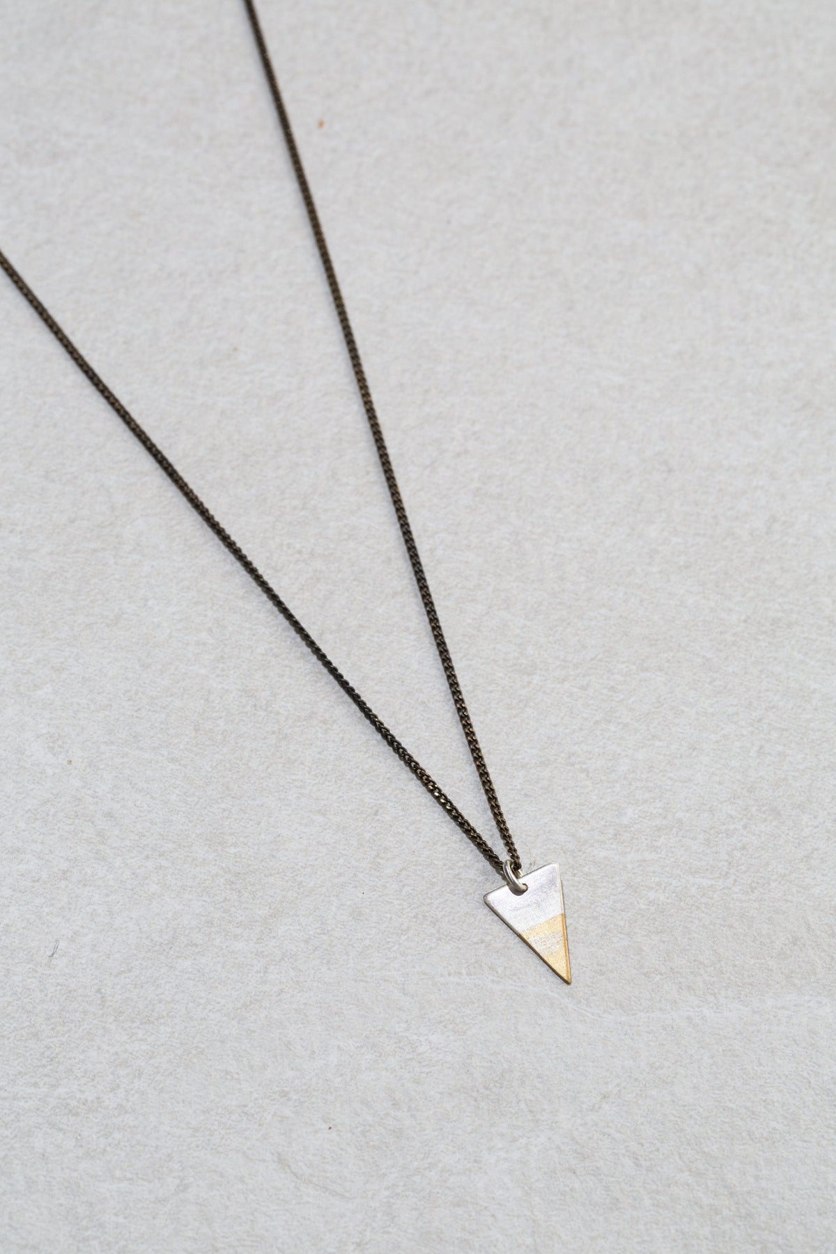 Triangle Pendant Married metal