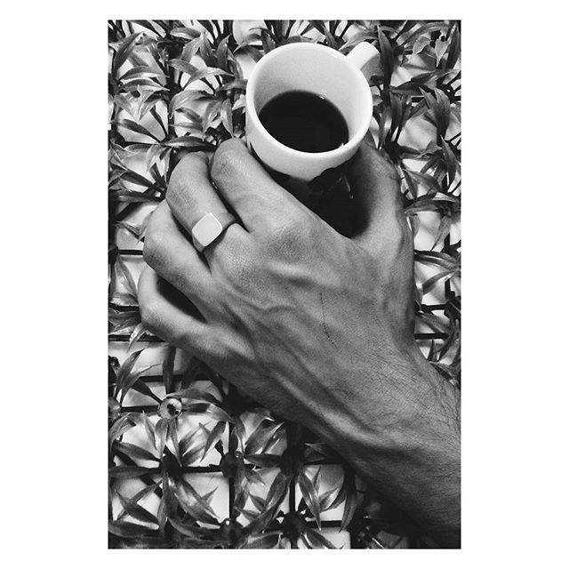 Minimalist Square Signet Ring – Handcrafted unisex style