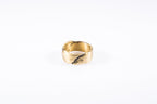 Desert Cracks Ring | Unisex Statement Band Ring
