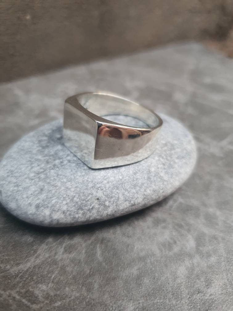 Big Square Signet Ring