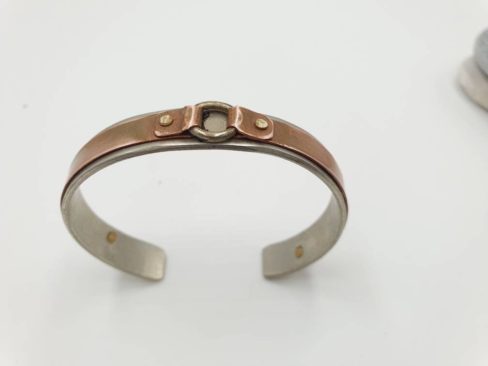 Buckle & belt cuff bracelet