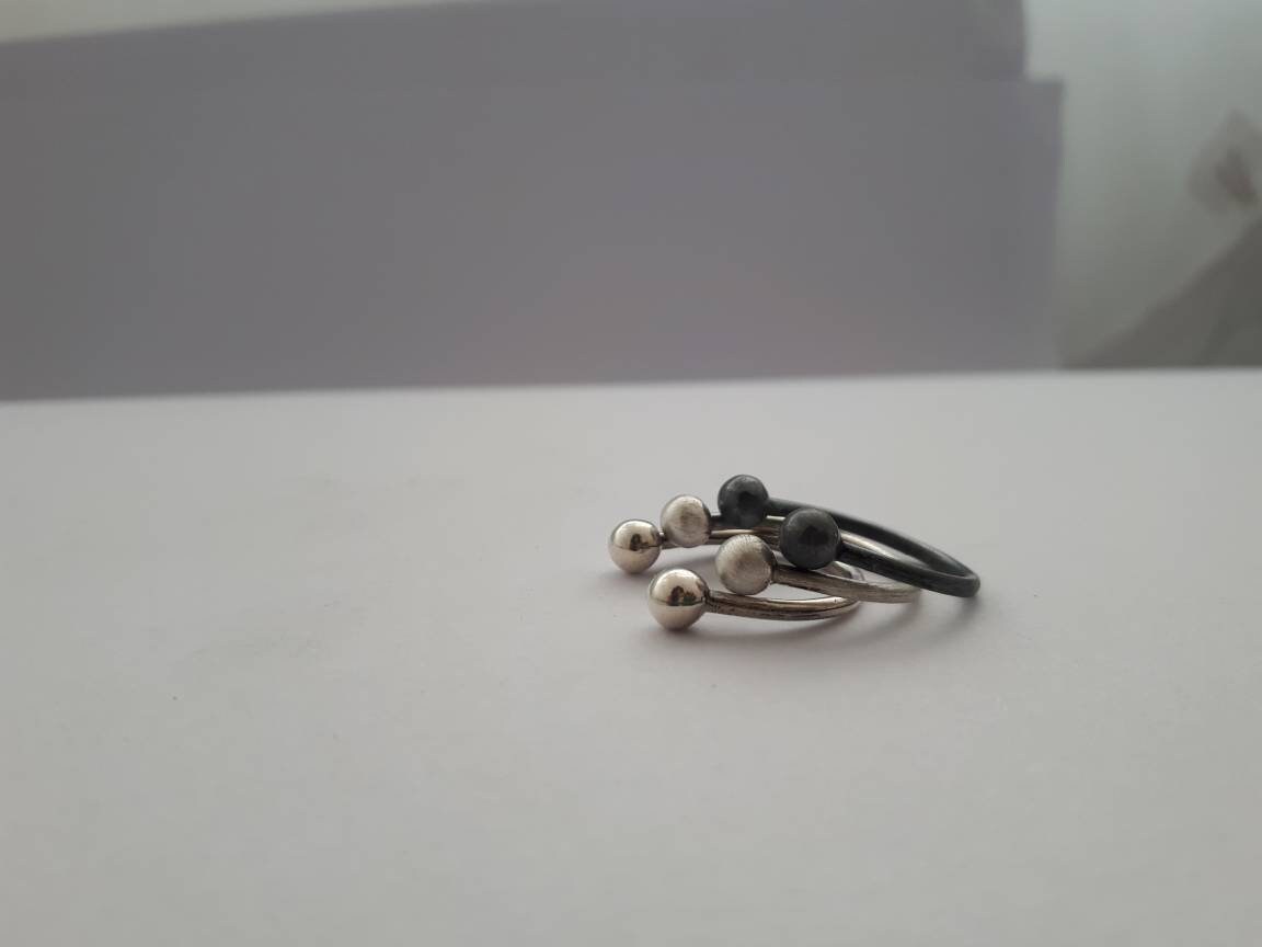 Double Sphere Stackable Band