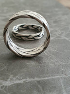 Thick Braided Viking Band