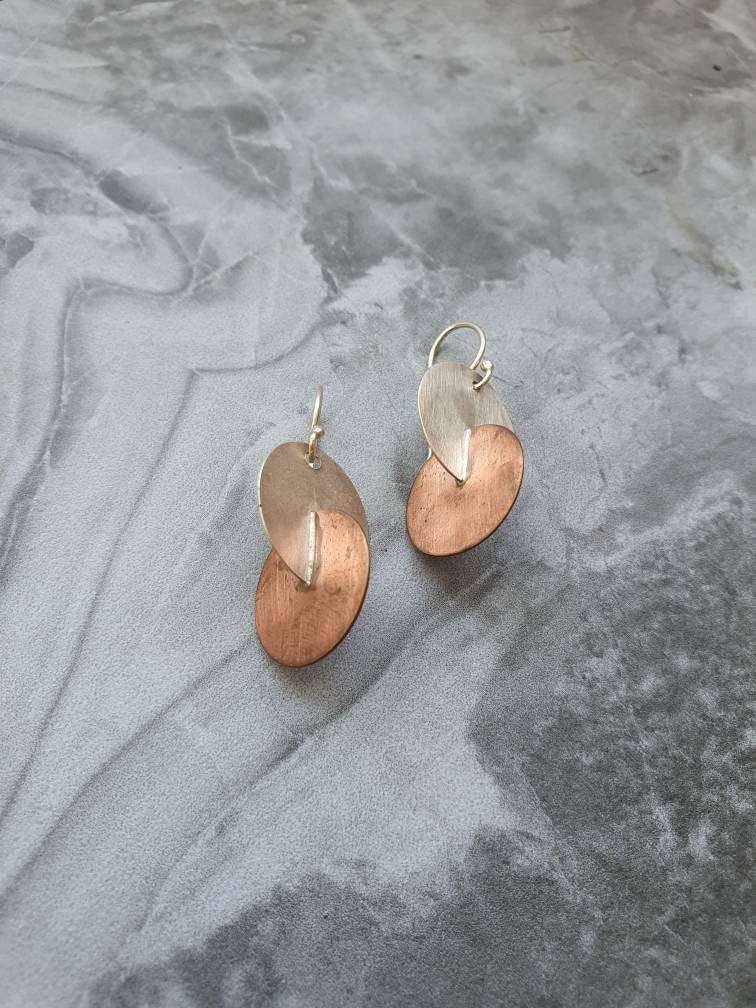 Double Disc earrings