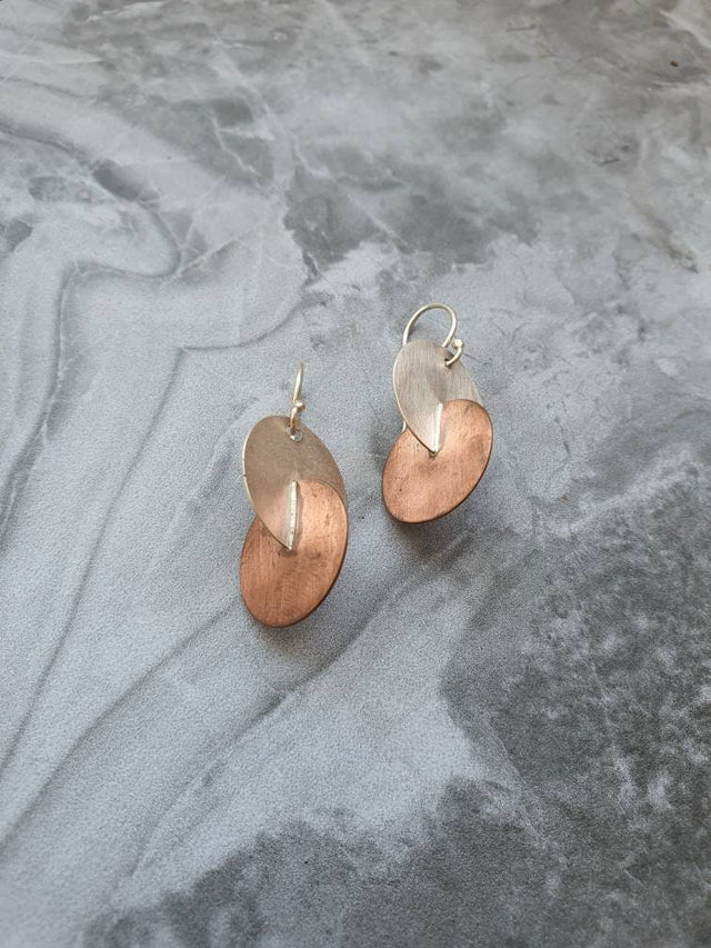 Double Disc earrings