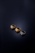 Minimalist Square Signet Ring – Handcrafted unisex style