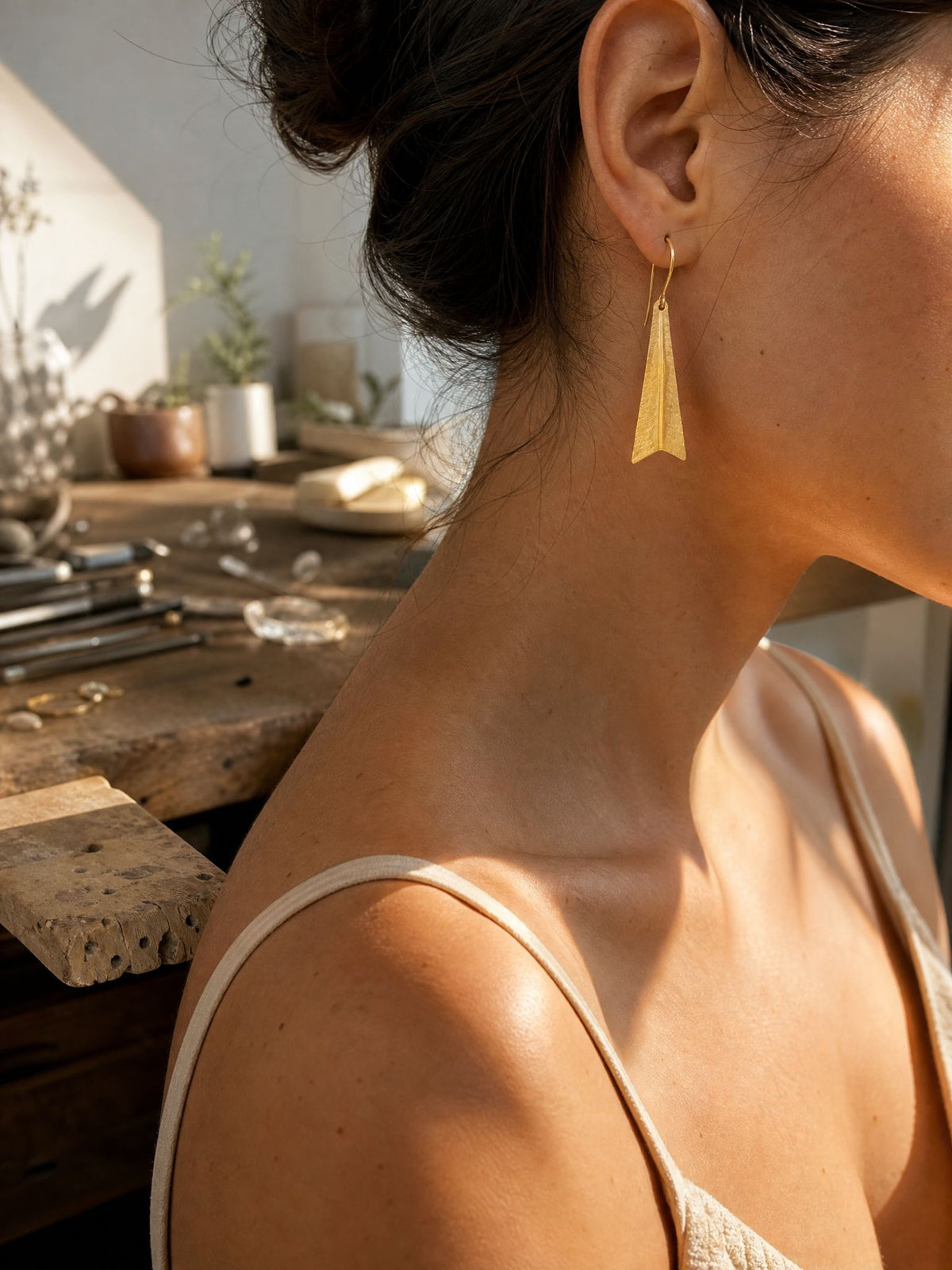 Sail Gold Earrings
