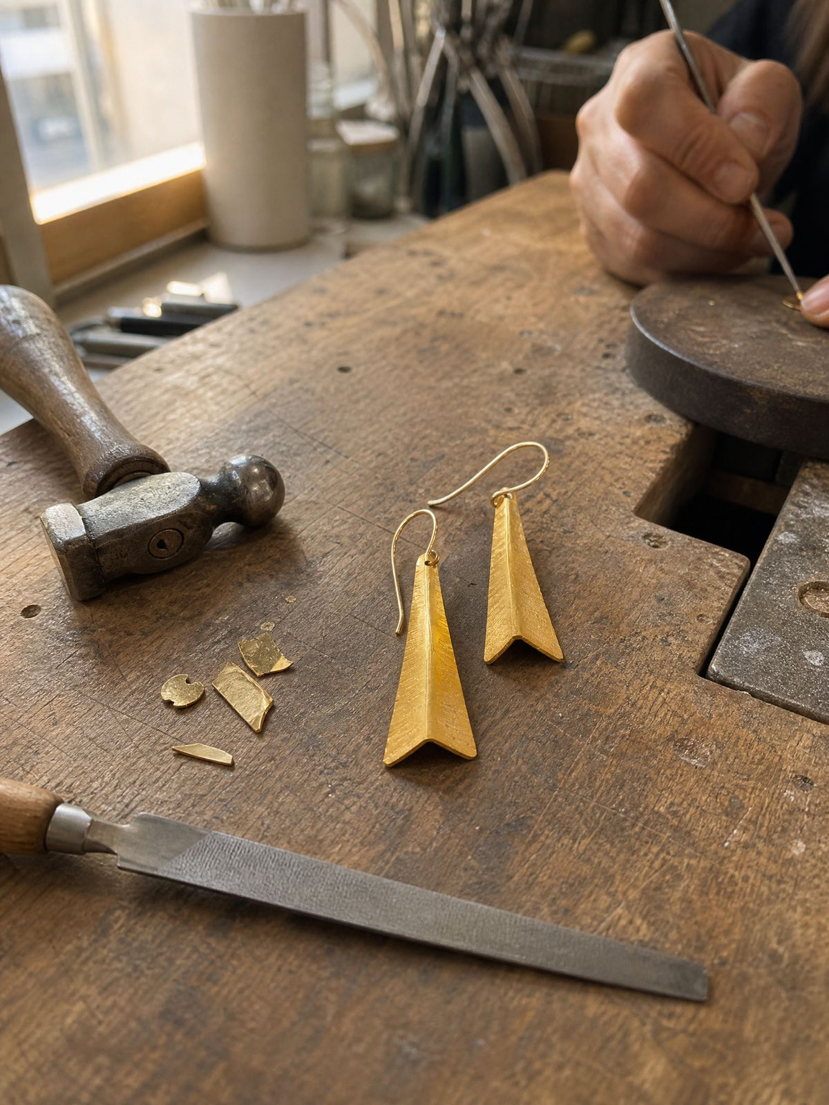 Sail Gold Earrings